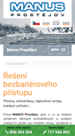 Mobile Screenshot of manuspv.cz